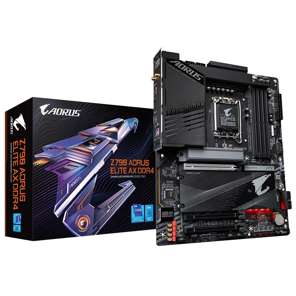 NEW Gigabyte Z790 AORUS ELITE AX DDR4 Motherboard Intel Z790 LGA1700 DDR4 M.2