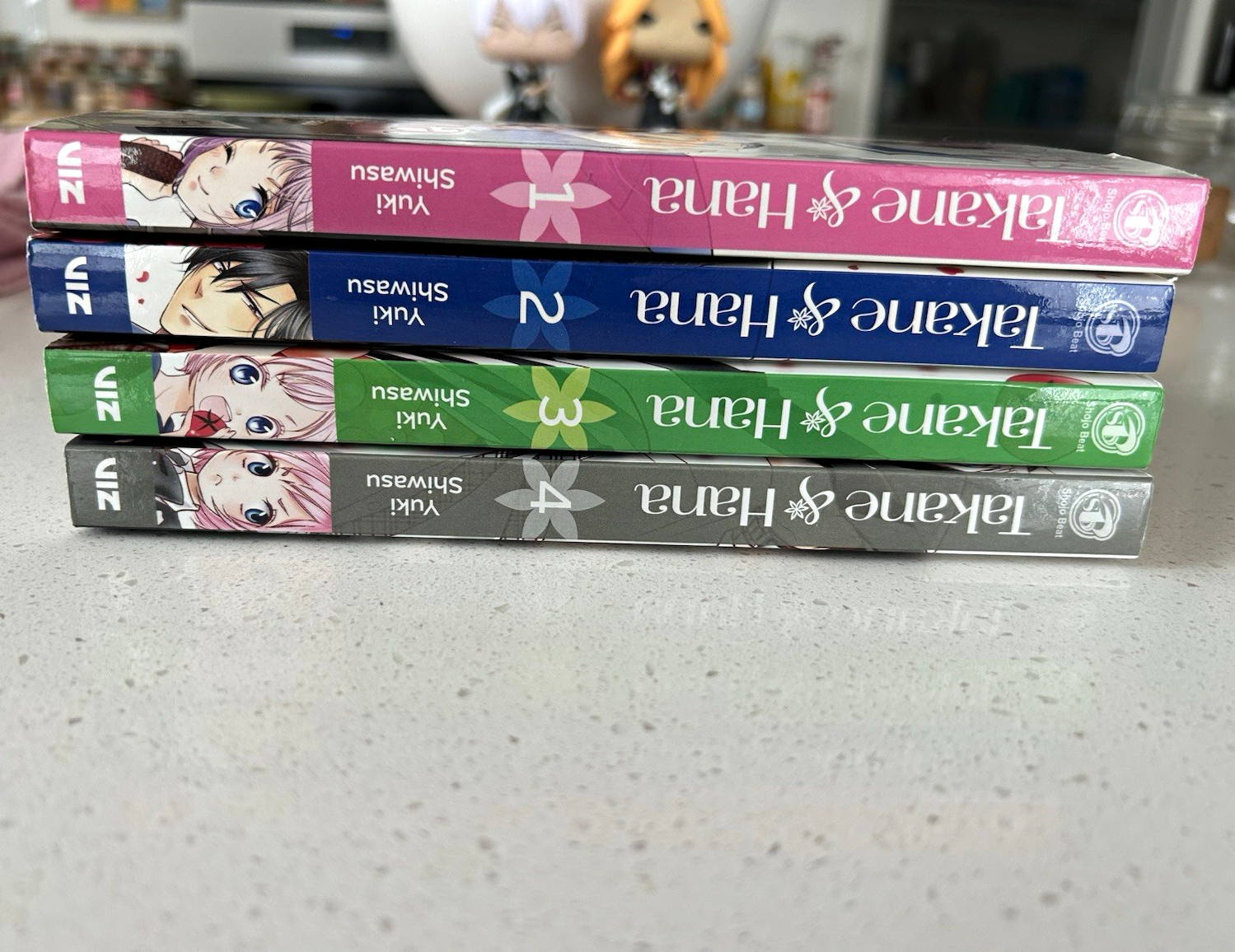 Takane & Hana Manga Lot Vol 1-4 Trade Paperback English VIZ Media Yuki Shiwasu Takane & Hana Manga Lot Vol 1-4 Trade Paperback English VIZ Media Yuki Shiwasu