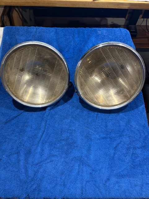 1929-1930 Chevy Guide Twilite Pair Headlights 1929-1930 Chevy Guide Twilite Pair Headlights