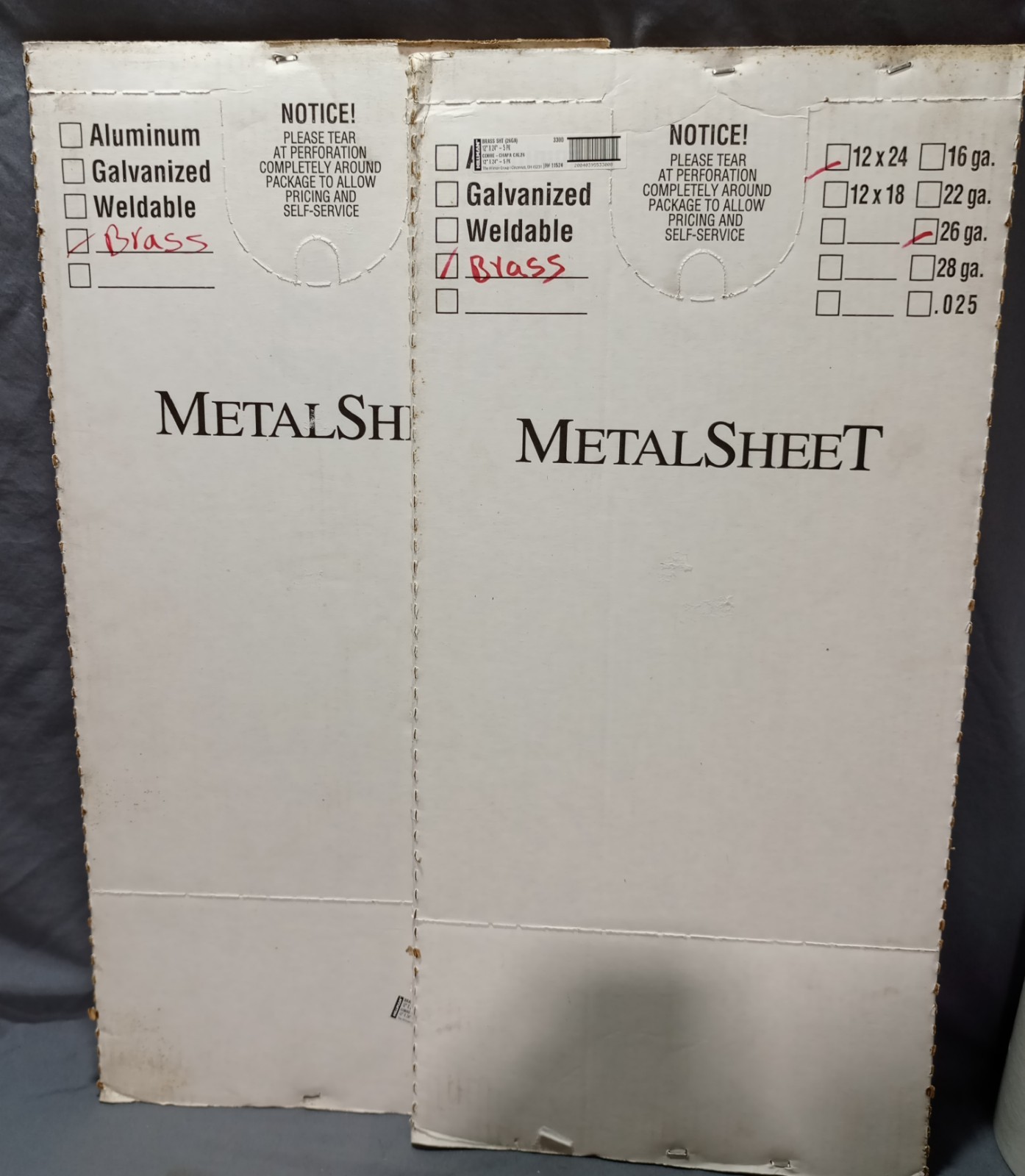 Lot Of 8 Sheets Hillman Brass Metal Sheet 12×24 Lot Of 8 Sheets Hillman Brass Metal Sheet 12×24