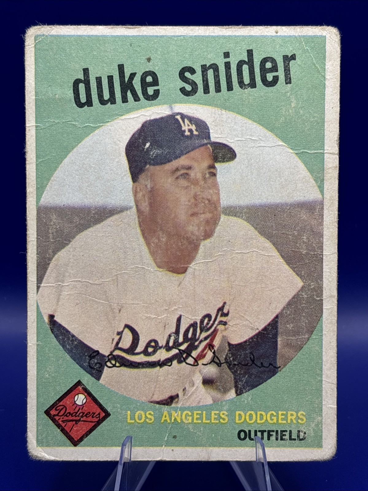 1959 Topps - Duke Snider #20 1959 Topps - Duke Snider #20