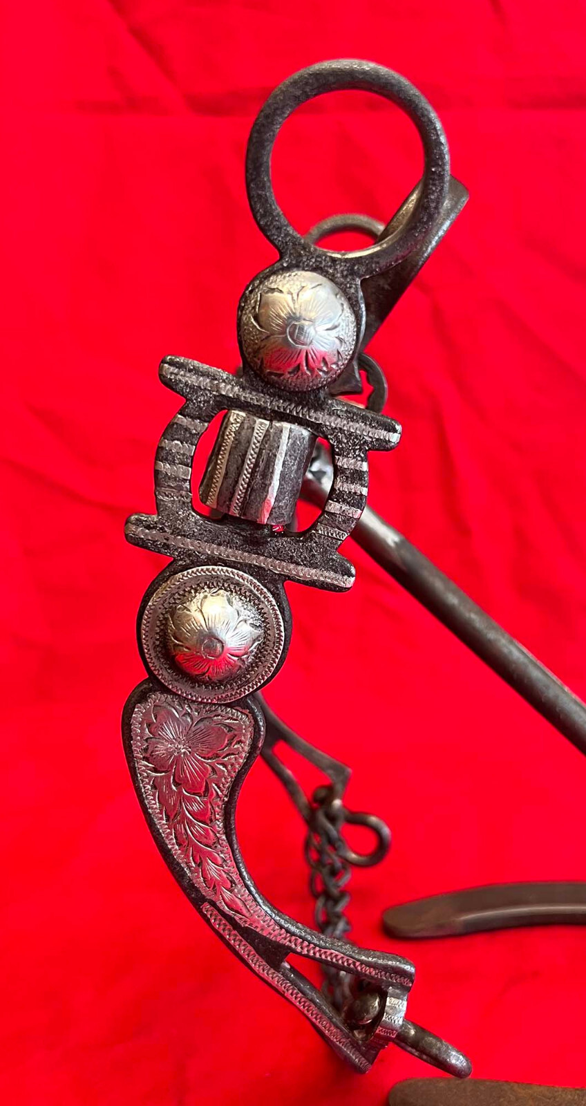 NICE Handmade HALF BREED CALIFORNIA BIT By FIGUEROA  BROS. Cowboy Vaquero Bit