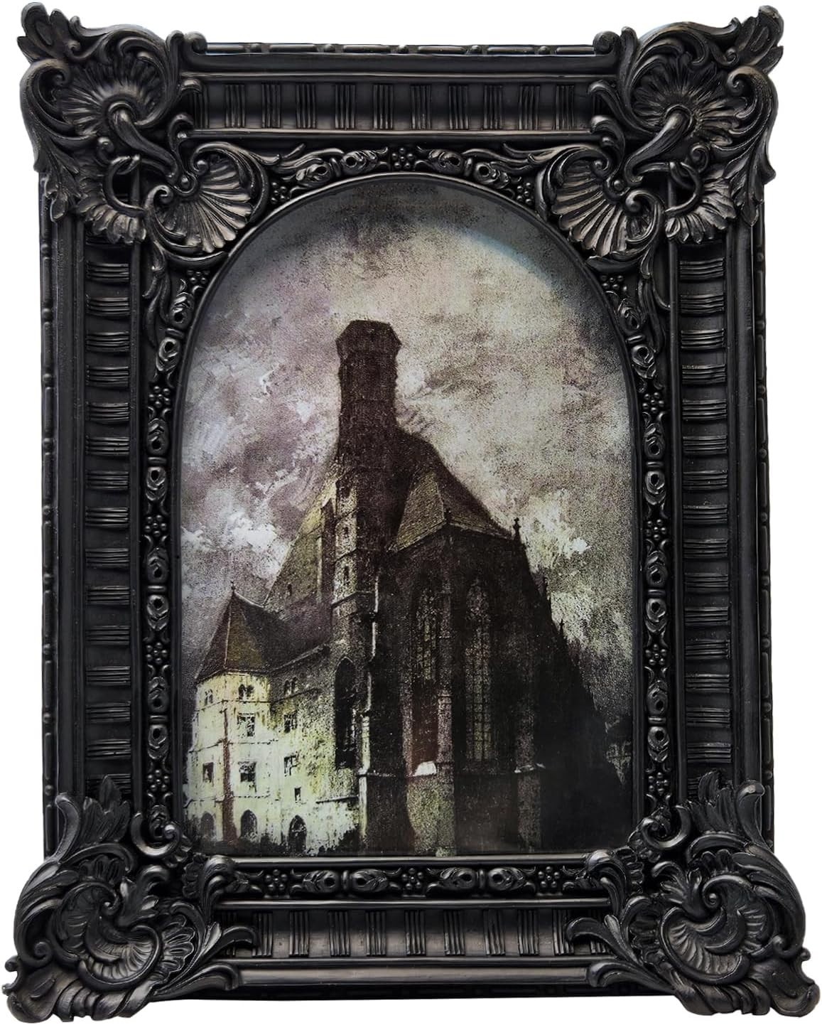 4x6 Vintage Picture Frame, Antique Black Ornate Arched Photo Frame for Wall 4x6 Vintage Picture Frame, Antique Black Ornate Arched Photo Frame for Wall