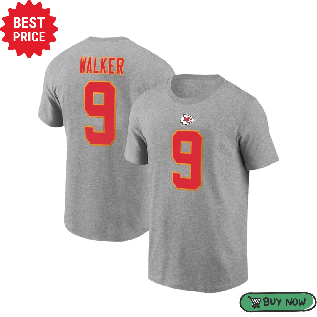  HOT Kenneth Walker #9 Kansas City Chiefs 2026 Size S-5XL Fan Made