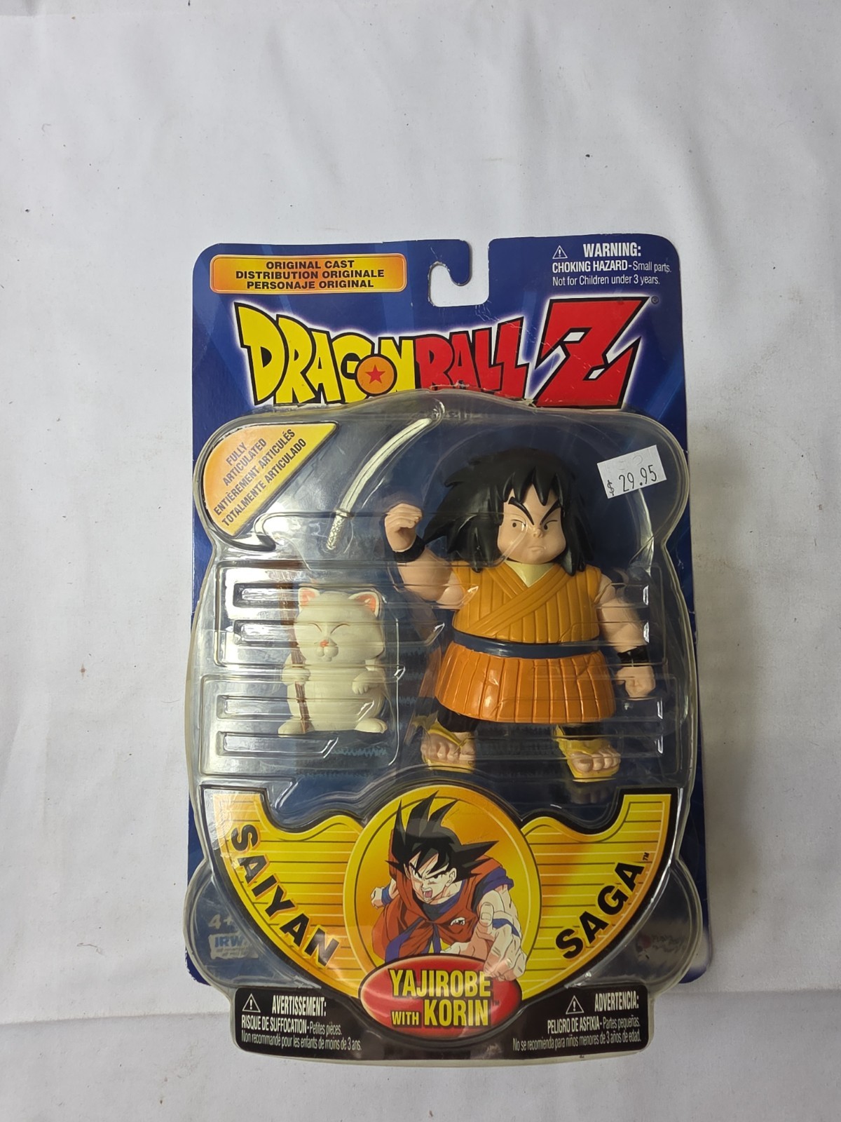 Irwin Toys Korin W/ Yajirobe, Dragon Ball Z 2000 Figure