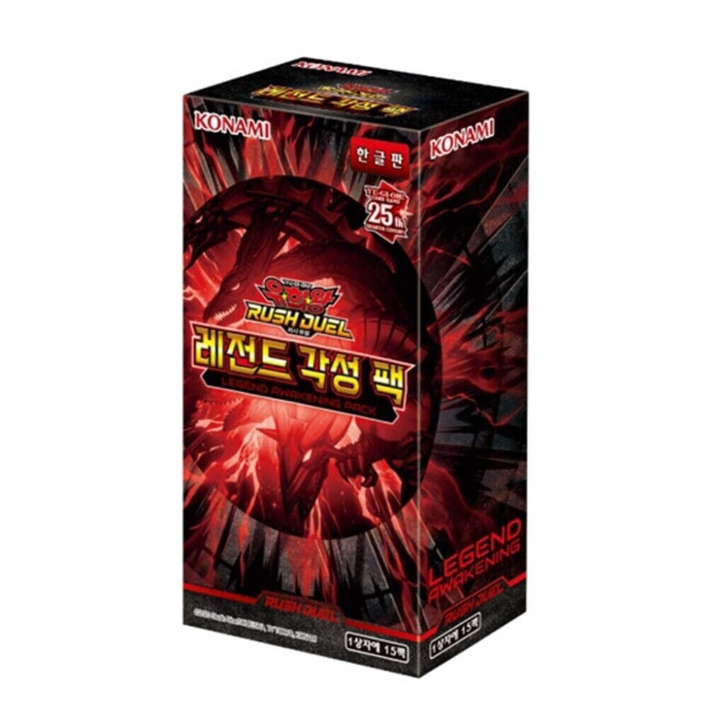 Yu-Gi-Oh Yugioh Card Rush Duel Legend Awakening Pack Korean Version