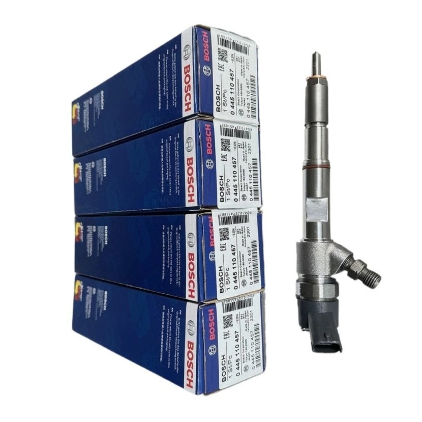 0445110457 4PCS Bosch Fuel Injectors fit Case New Holland Iveco John 0986435254