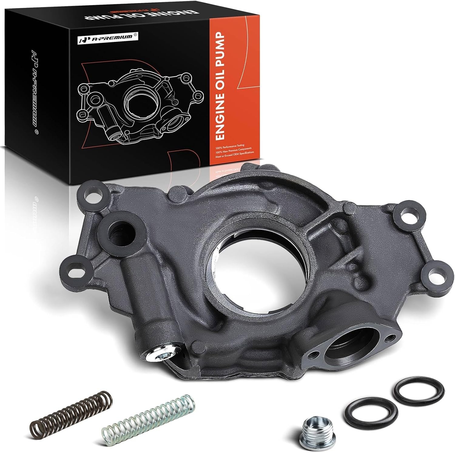 Melling 10296 Oil Pump with High Volume and High Pressure For GM LS-Series - USA