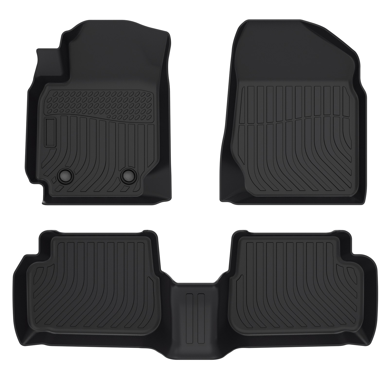 TPE Rubber Car Floor Mats For 2003-2008 Toyota Corolla 3D All Weather
