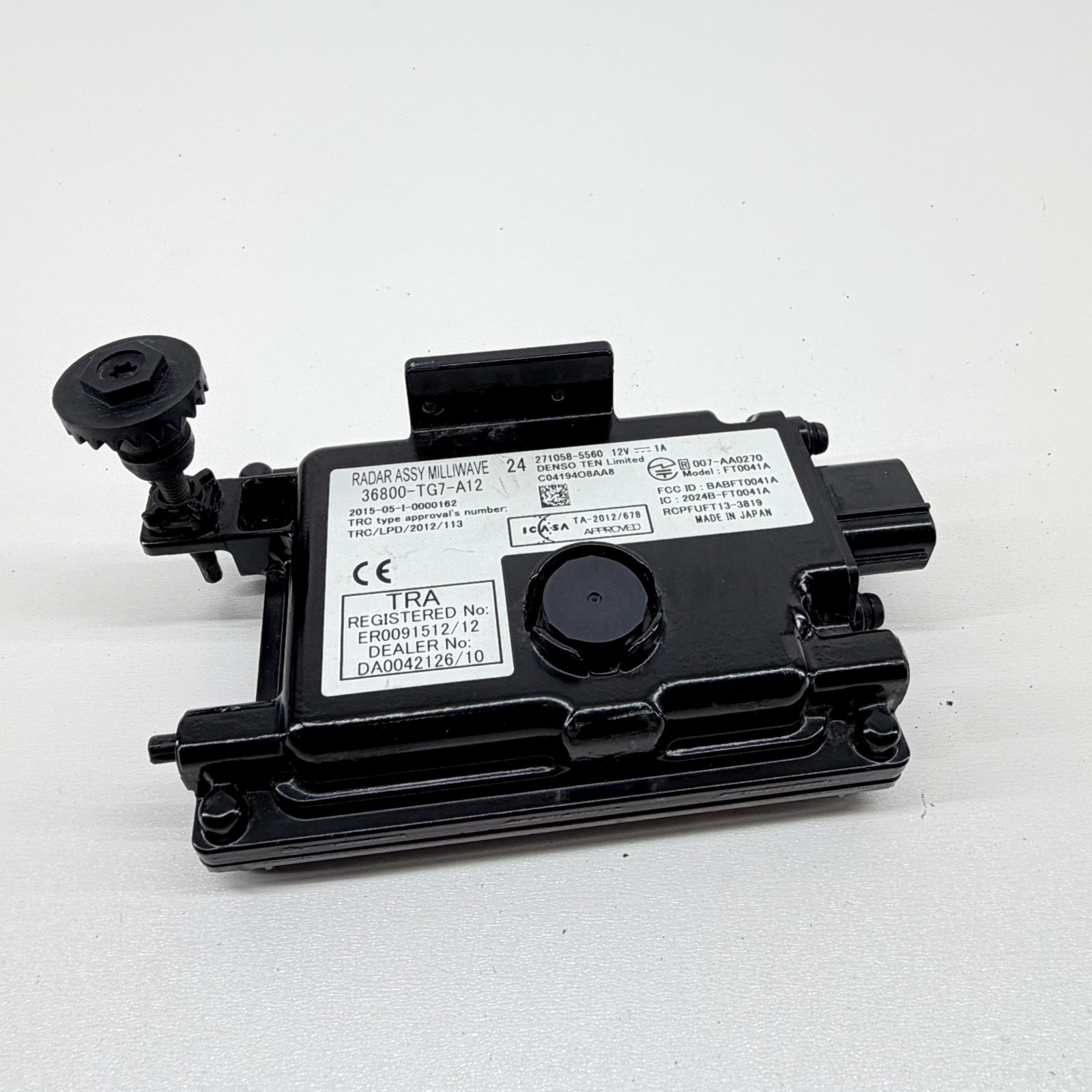 2019-2021 HONDA PASSPORT CRUISE CONTROL DISTANCE SENSOR OEM 36800-TG7-A12