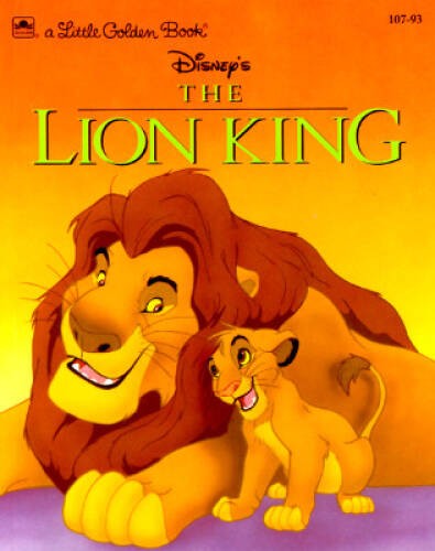 Disney\'s The Lion King (Little Golden Book) - Hardcover - VERY GOOD Disney\'s The Lion King (Little Golden Book) - Hardcover - VERY GOOD