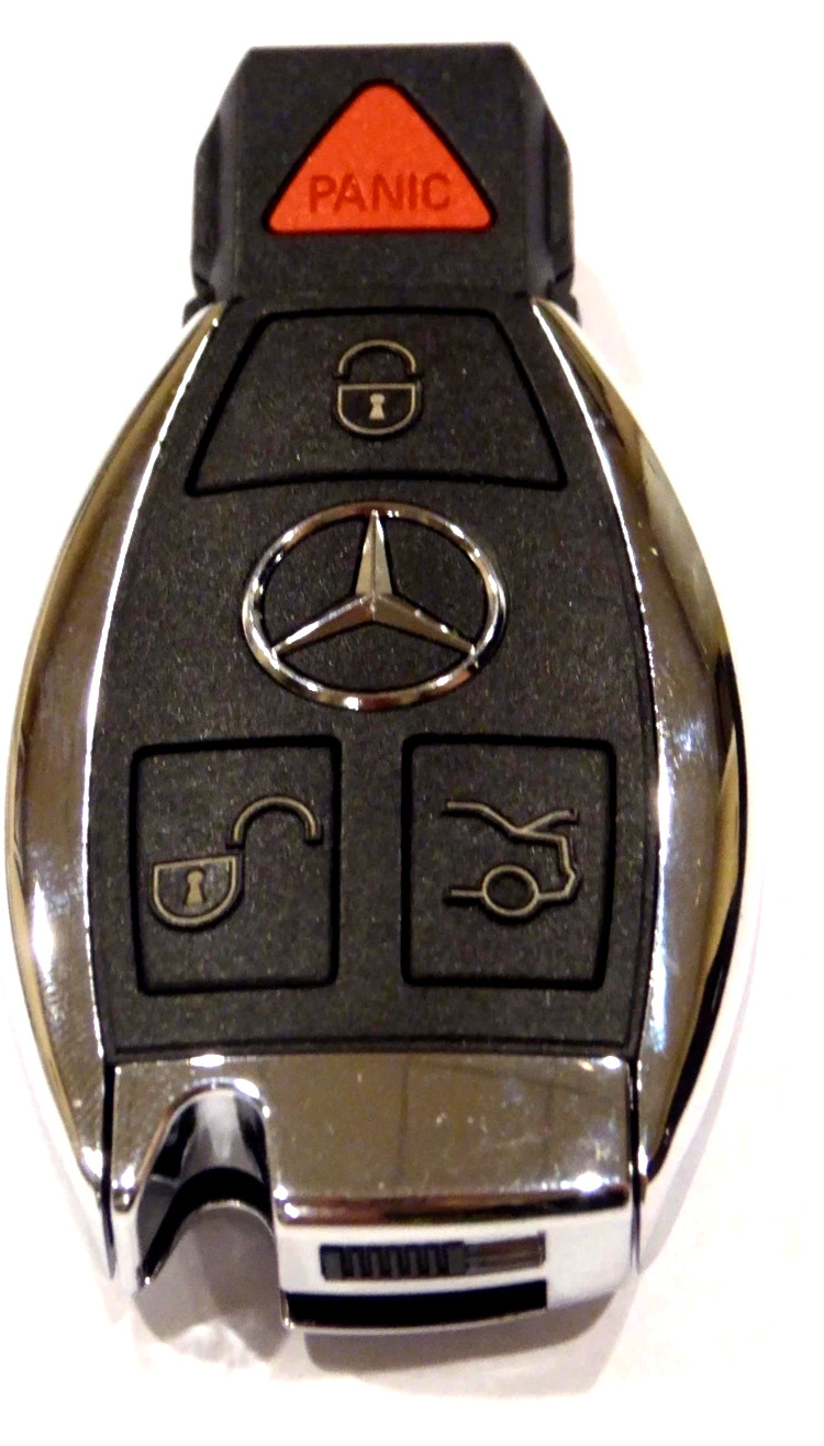 OEM Mercedes Benz AMG Remote Fob + UNCUT Key IYZDC07 DC10 DC11 DC12 - AMG