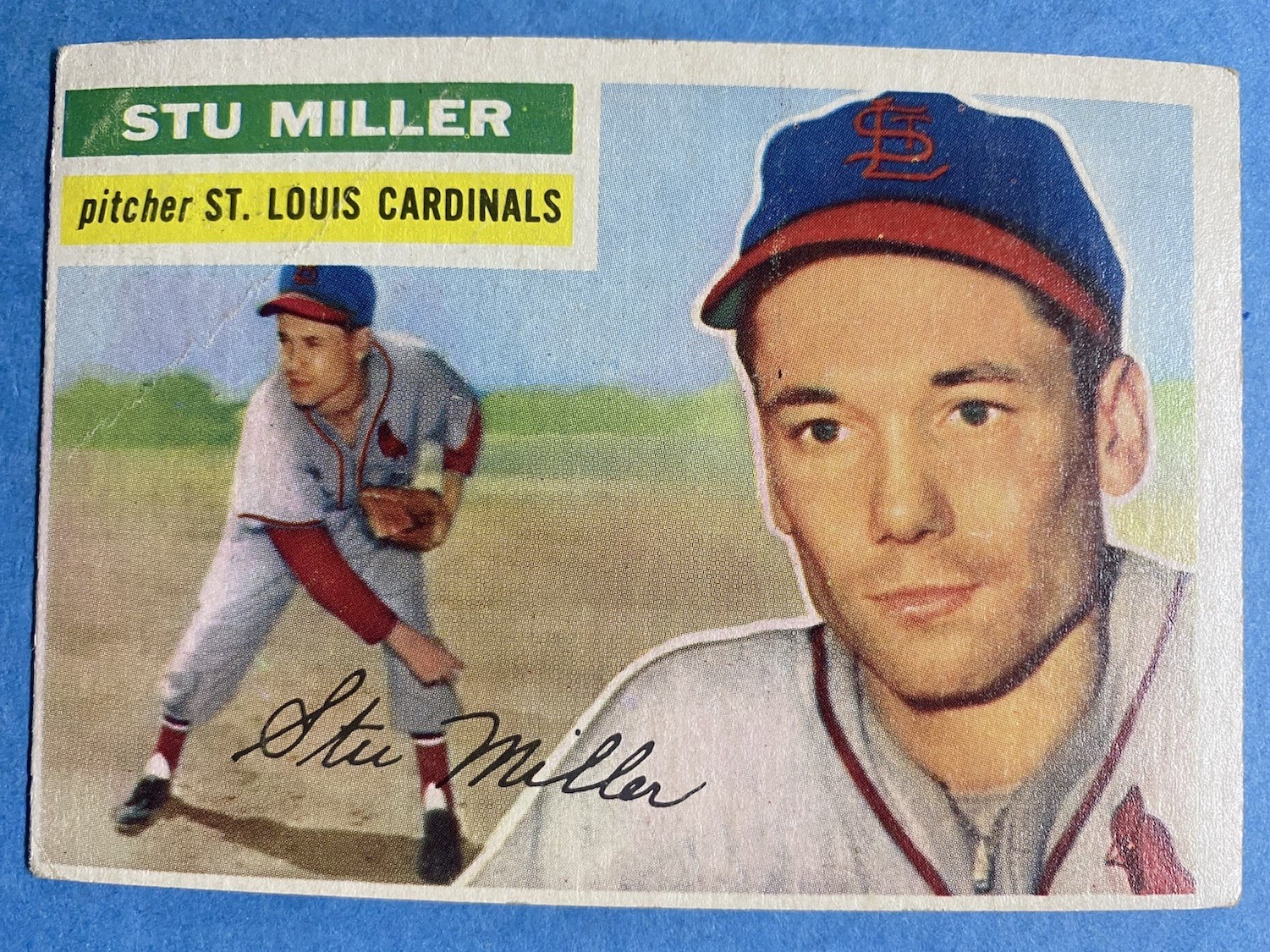 1956 Topps - Stu Miller #293