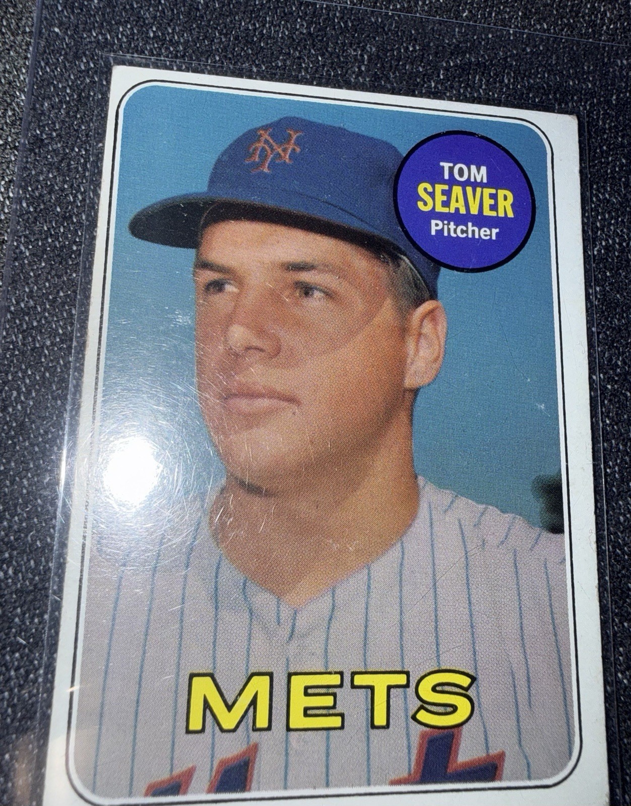 1969 Topps - Tom Seaver # 480 Pitcher New York Mets