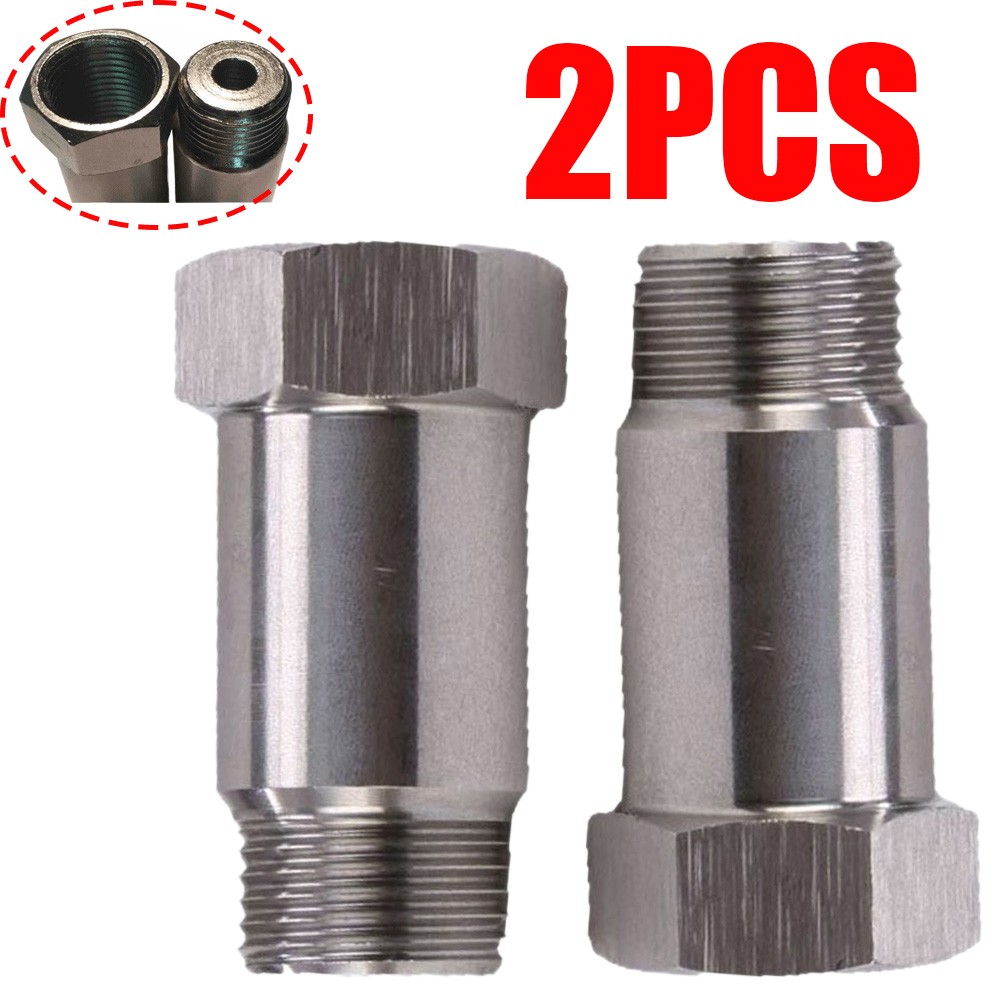 Non Fouler pack of 2 - UNIVERSAL long spacers spark plugs/sensors US STOCK