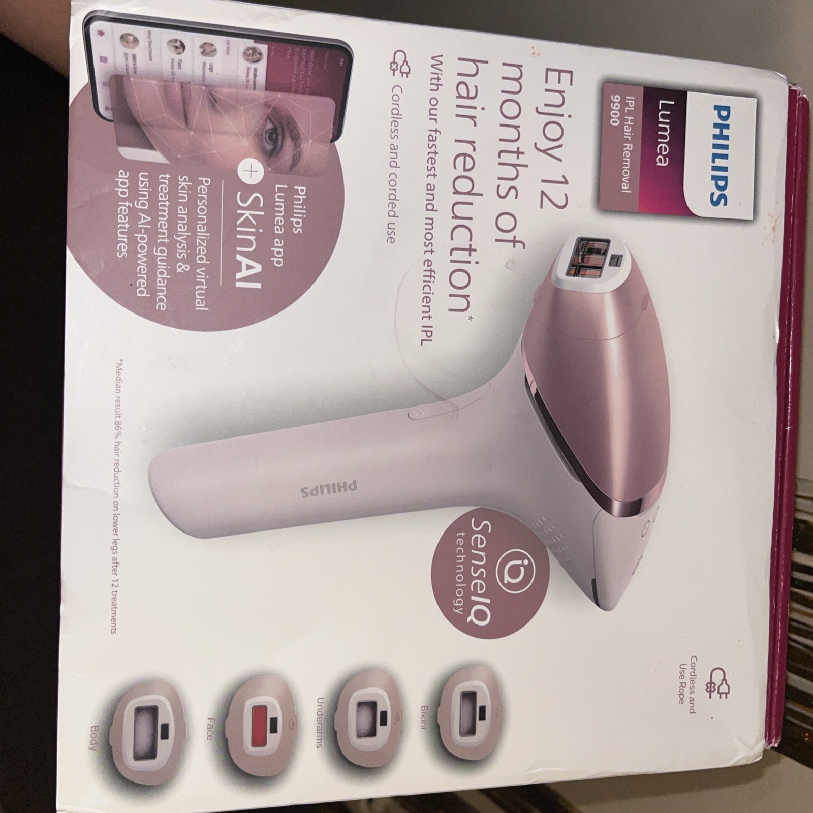 For Philips Lumea 9900 Series IPL Hair Removal