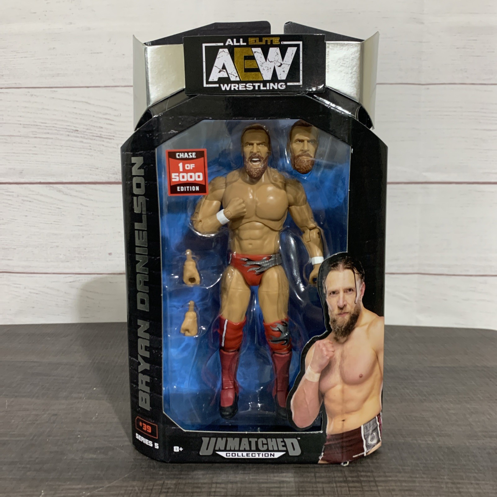 AEW Unmatched Series 5 Bryan Danielson Chase Figure 1 Of 5000 BRAND NEW AEW Unmatched Series 5 Bryan Danielson Chase Figure 1 Of 5000 BRAND NEW