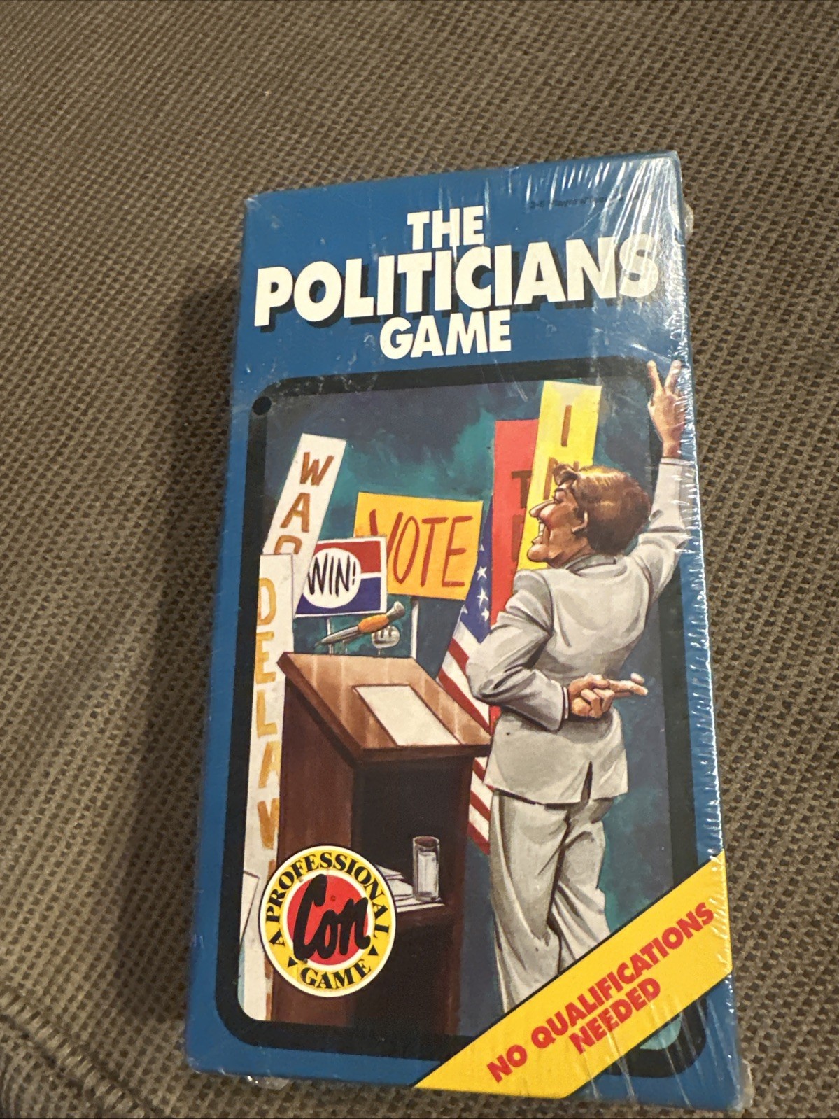 The Politicians Game 1992 Pastime Sealed New