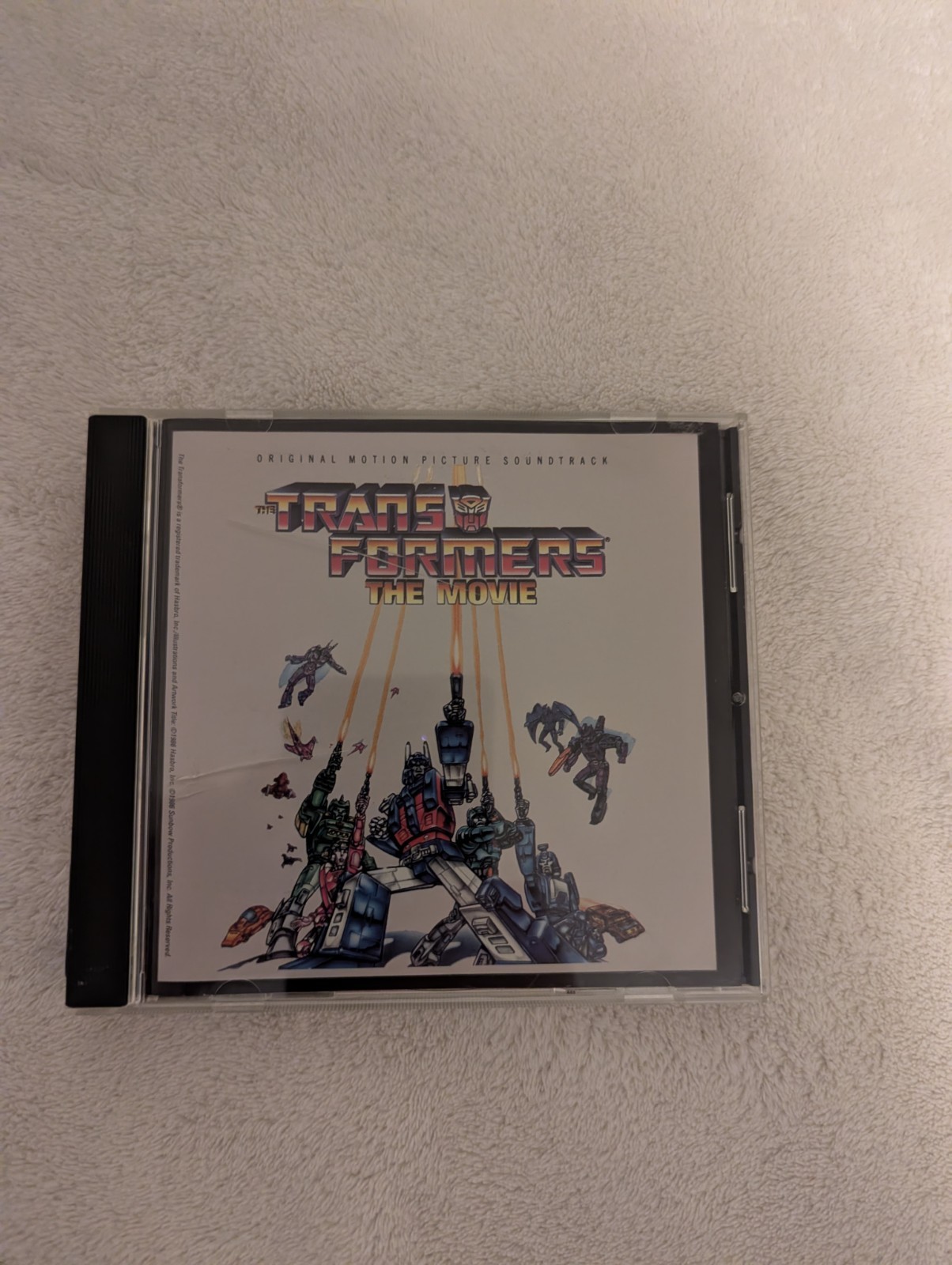 Transformers: The Movie - Original Soundtrack Rare Like New Vintage 1986 Transformers: The Movie - Original Soundtrack Rare Like New Vintage 1986