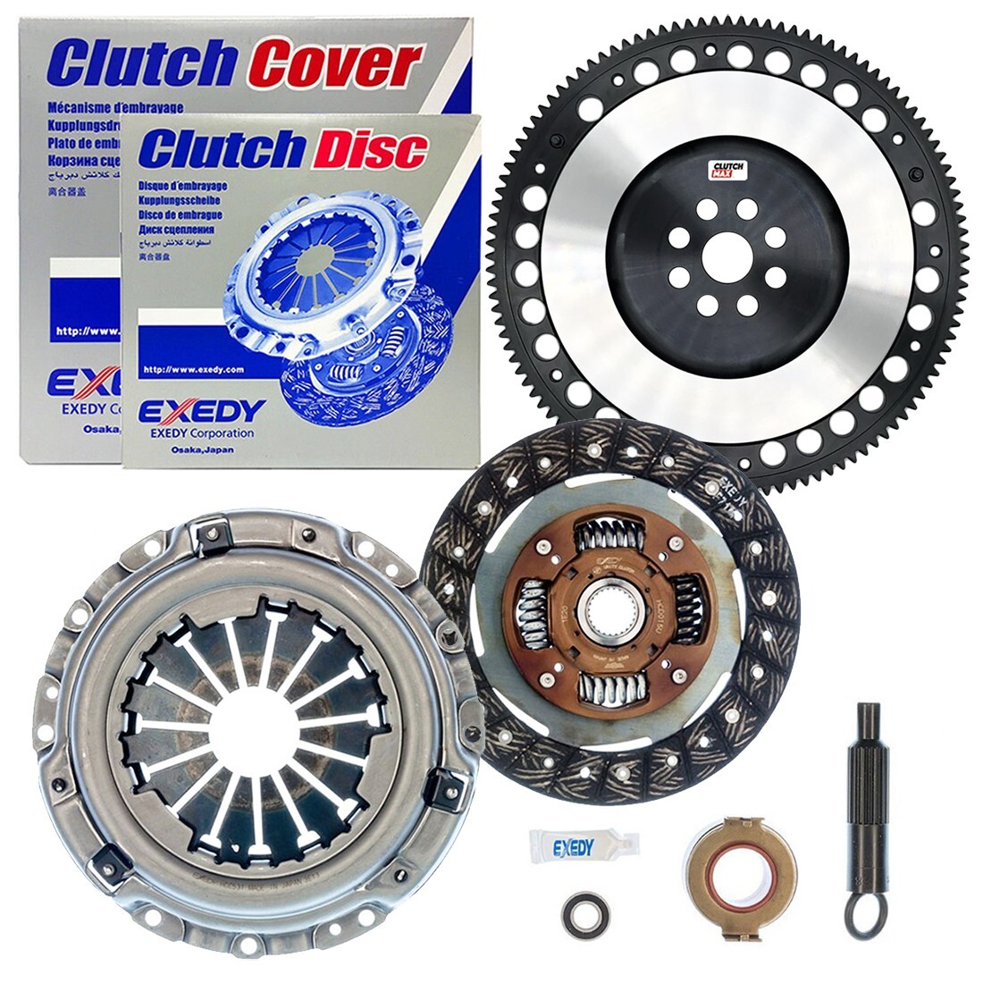 EXEDY OEM CLUTCH KIT & RACING FLYWHEEL fits 1994-2001 ACURA INTEGRA B18 TYPE-R