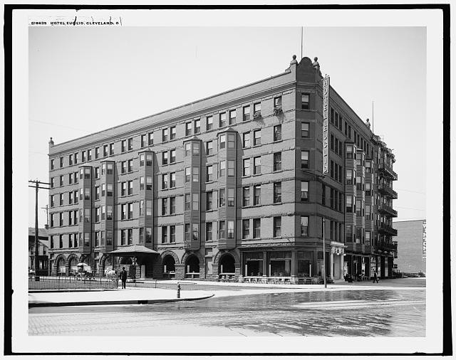 Photo:Cleveland Ohio Hotel Euclid c1905 Building Exterior