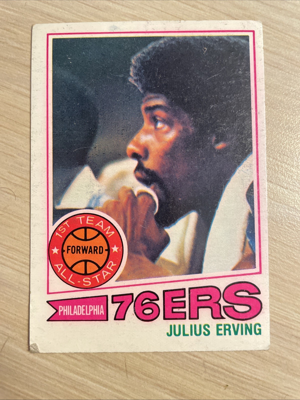 1977 Topps Julius Erving #100 (SS)