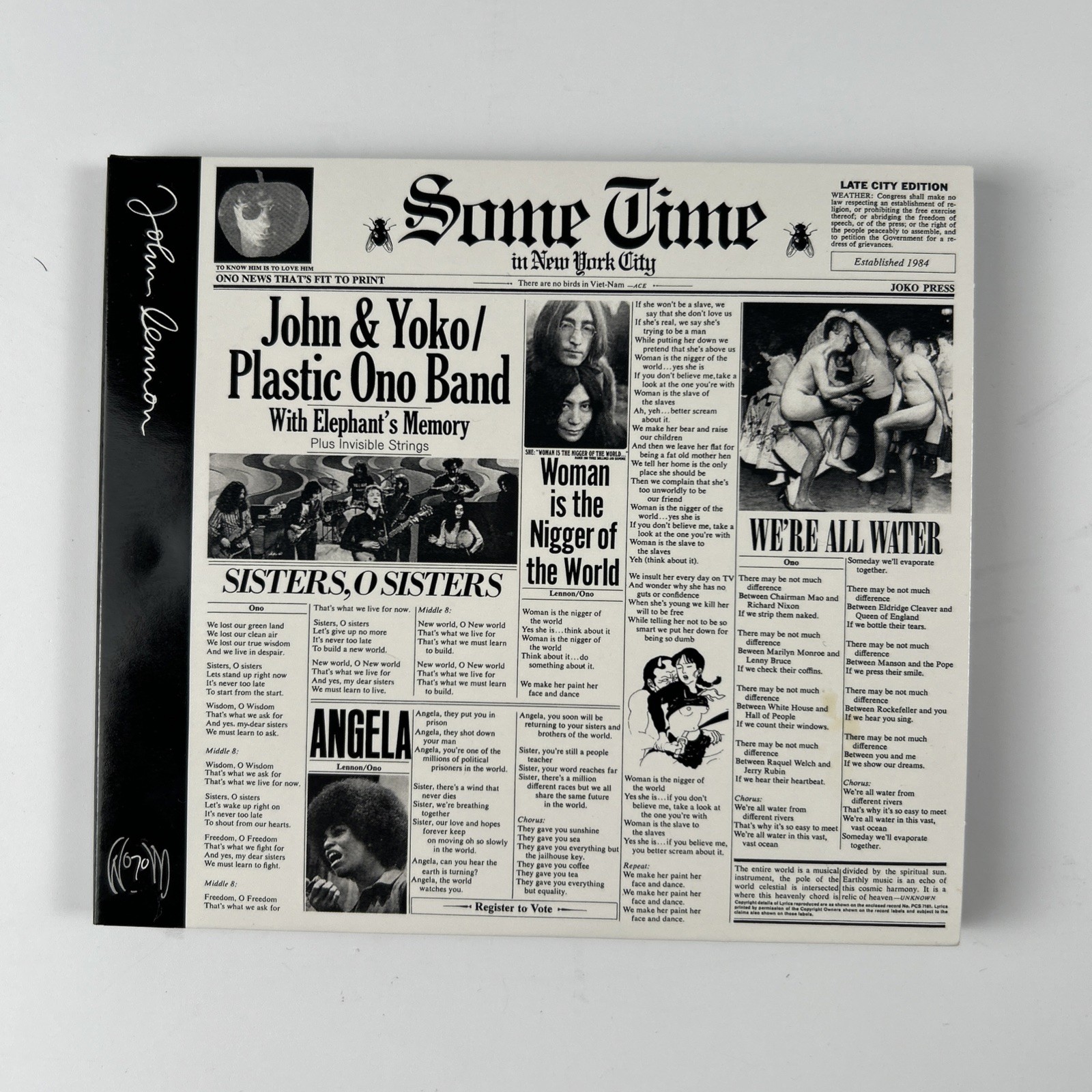 John Lennon and Yoko Ono : Some Time in New York City 2 CD Remastered 2010 Album