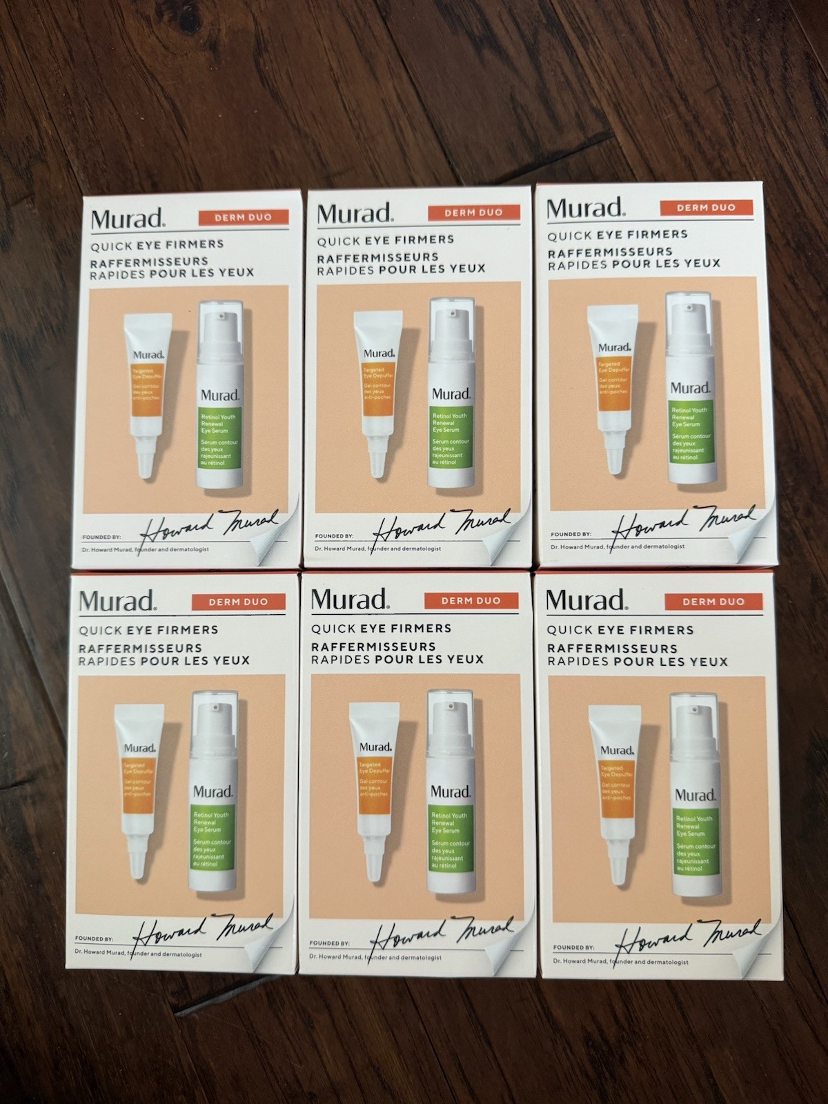 6x set Murad eye firmer 6x set Murad eye firmer