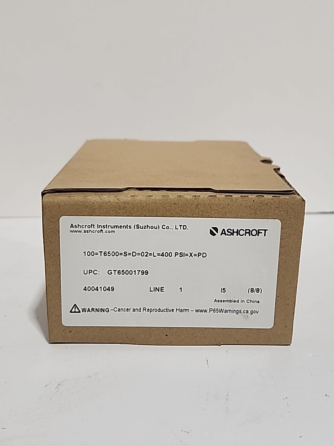 NEW Ashcroft EN 837-1 Pressure Gauge 0 - 400 Psi NEW Ashcroft EN 837-1 Pressure Gauge 0 - 400 Psi