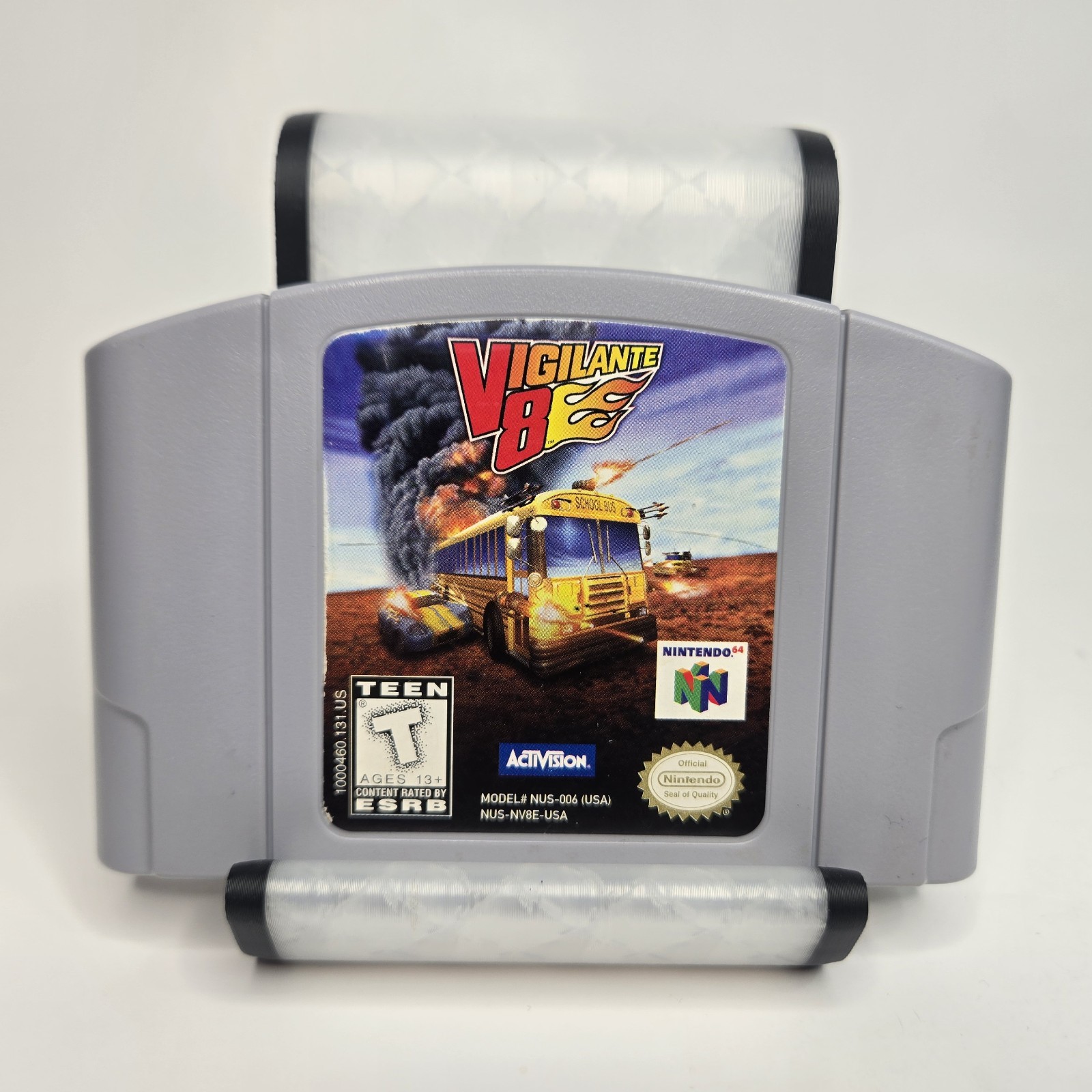 Vigilante 8 Authentic Cleaned Mint 👌 Tested & Working Nintendo 64 N64 Vigilante 8 Authentic Cleaned Mint 👌 Tested & Working Nintendo 64 N64