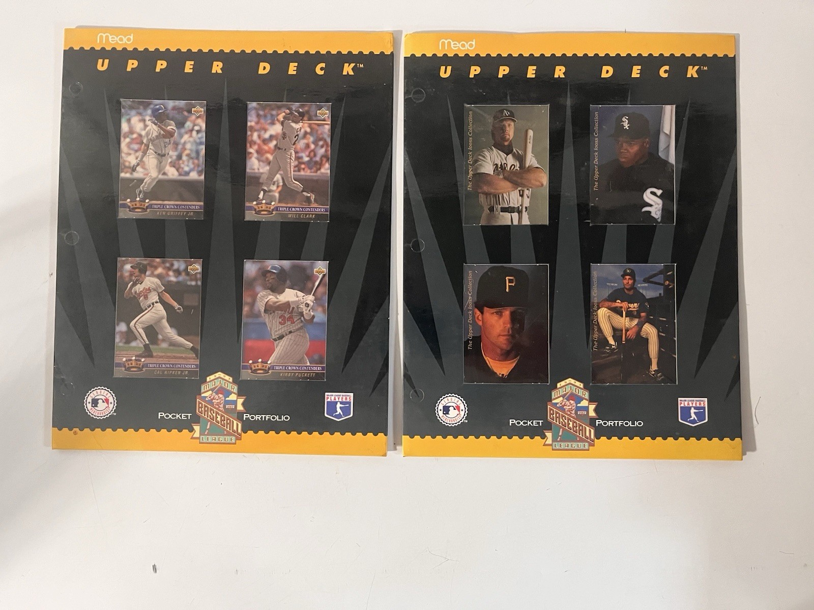 VTG  1993  Upper Deck Pocket Portfolio MLB  See Desc..both Included