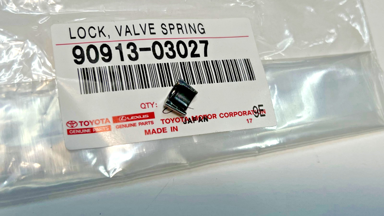 TOYOTA AND LEXUS/1996-1998 Lexus LX450 90913-03027 Lock, Valve Spring Retainer TOYOTA AND LEXUS/1996-1998 Lexus LX450 90913-03027 Lock, Valve Spring Retainer