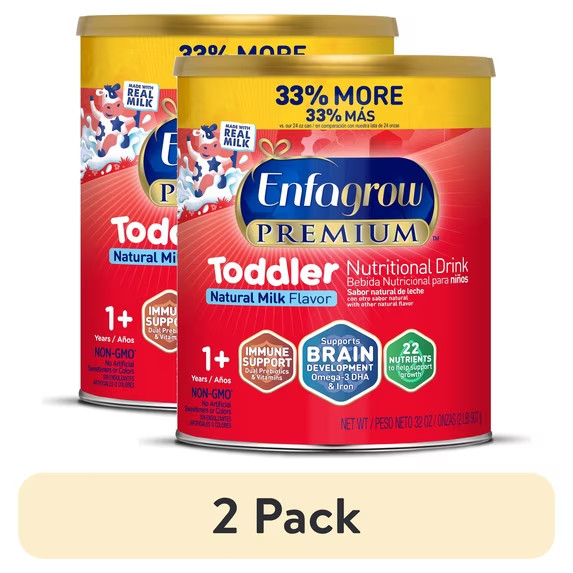 (2 pack) Enfagrow Premium Toddler Milk Nutritional Drink, Enfagrow Toddler Drink (2 pack) Enfagrow Premium Toddler Milk Nutritional Drink, Enfagrow Toddler Drink