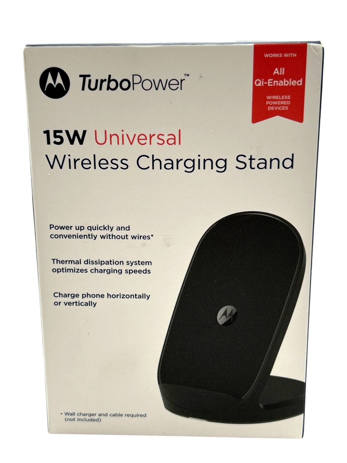 Motorola TurboPower 15W Wireless Charger Stand Motorola TurboPower 15W Wireless Charger Stand