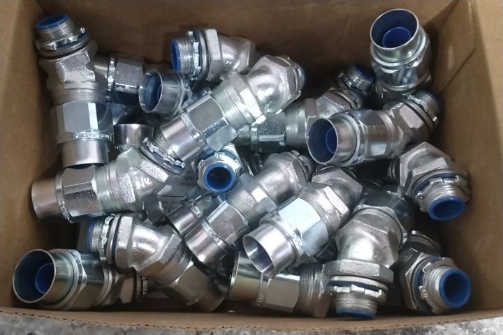 T&B Fittings 3731-TB 25 Pk Liquidtight Flexible Non-Metallic Conduit Connector