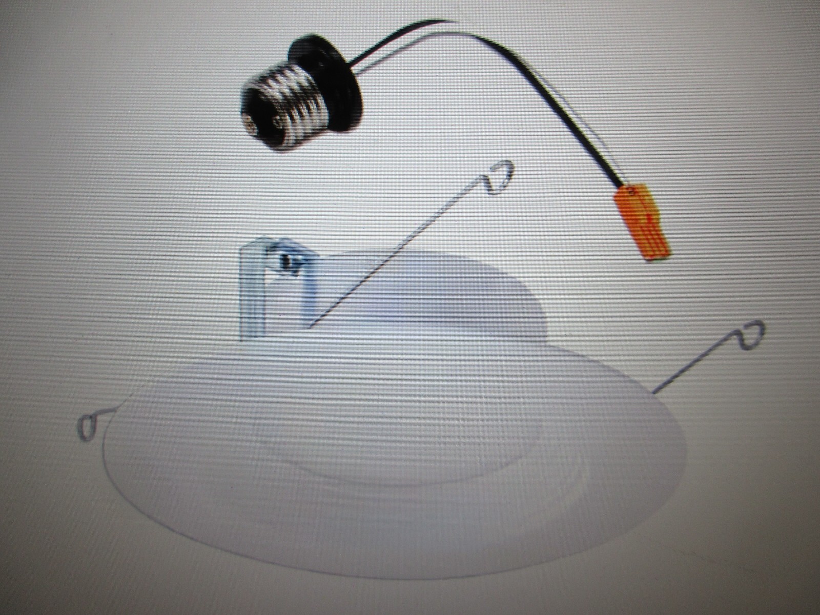 Halo 5 in. & 6 in. 2700K Integrated LED Recessed Ceiling Light Retrofit Trim 2PK