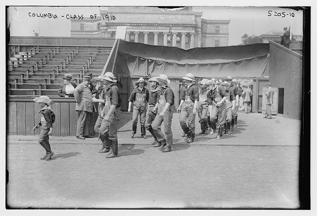 Photo:Columbia University New York NY Class of 1910 Students 1910