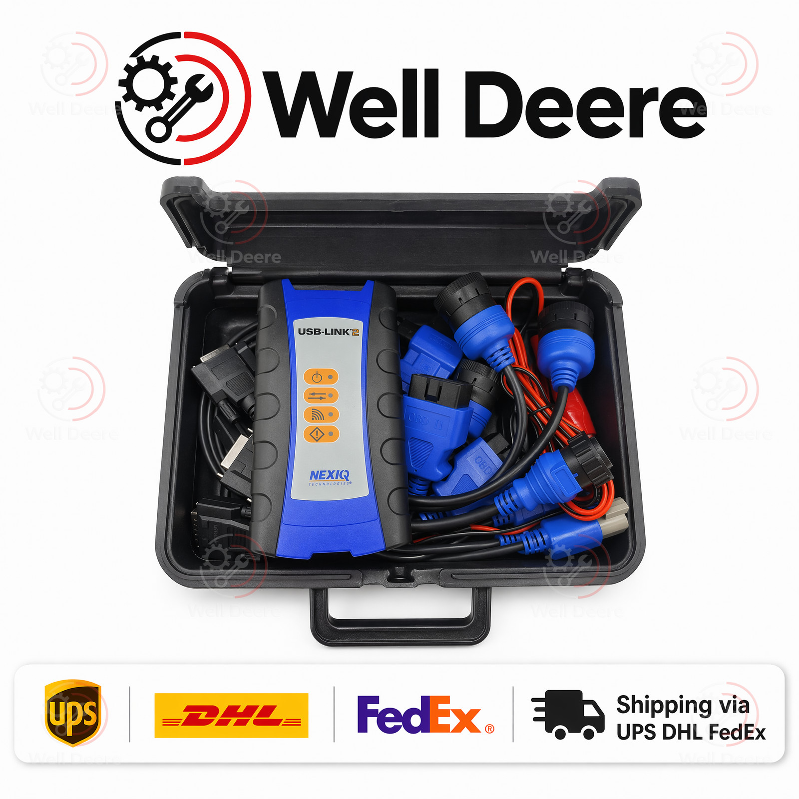 2026New NEXIQ2 Original factory interface DB26pin USB Link Truck Diagnostic tool