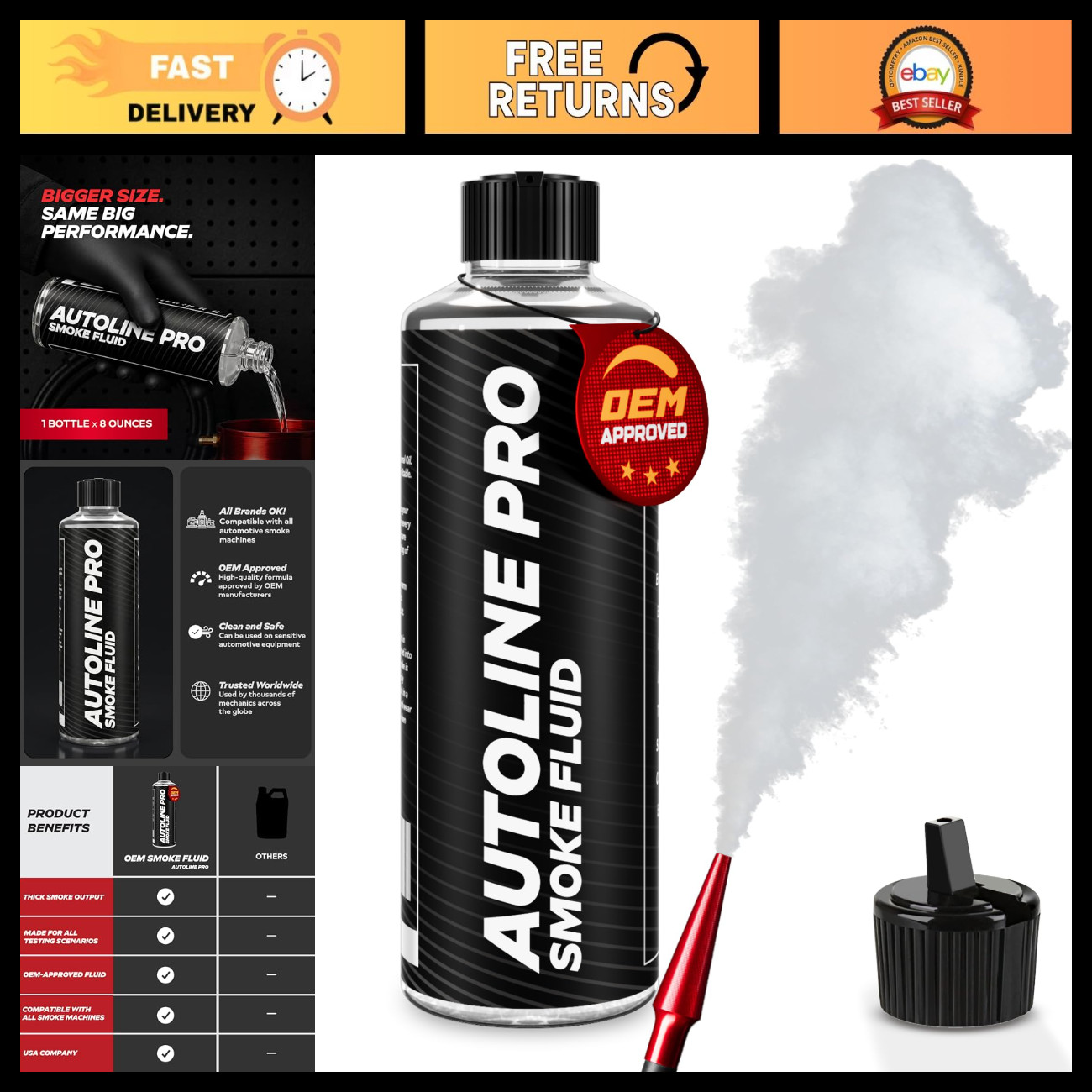 High-Density Smoke Fluid for Smoke Machines - EVAP, Vacuum & More Solution
