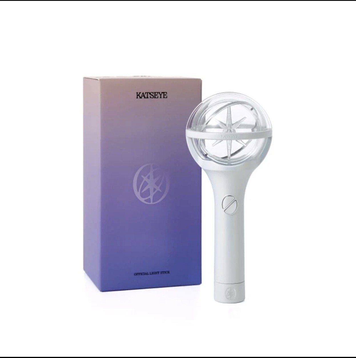 KPOP HEAVEN KATSEYE Official LightStick + 6 Standard, White KPOP HEAVEN KATSEYE Official LightStick + 6 Standard, White