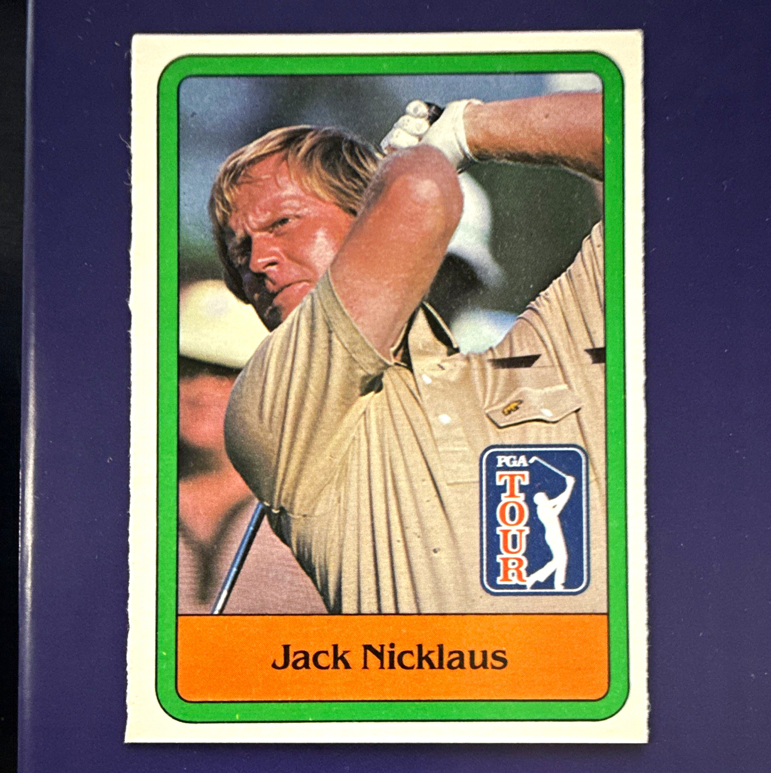 Donruss 1981 Golf Stars Jack Nicklaus Rookie Base #13 PGA Tour Golf Card
