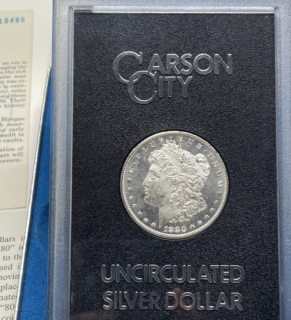 1880/79-CC Morgan Silver Dollar $1 Rev of 78 GSA Hoard 1880/79-CC Morgan Silver Dollar $1 Rev of 78 GSA Hoard