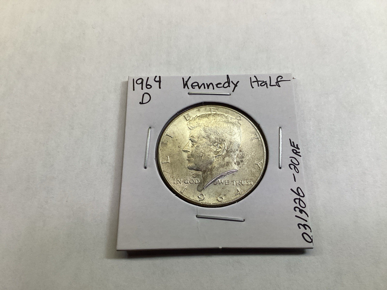 1964 D Kennedy Silver Half Dollar from Denver Mint 031326 20re