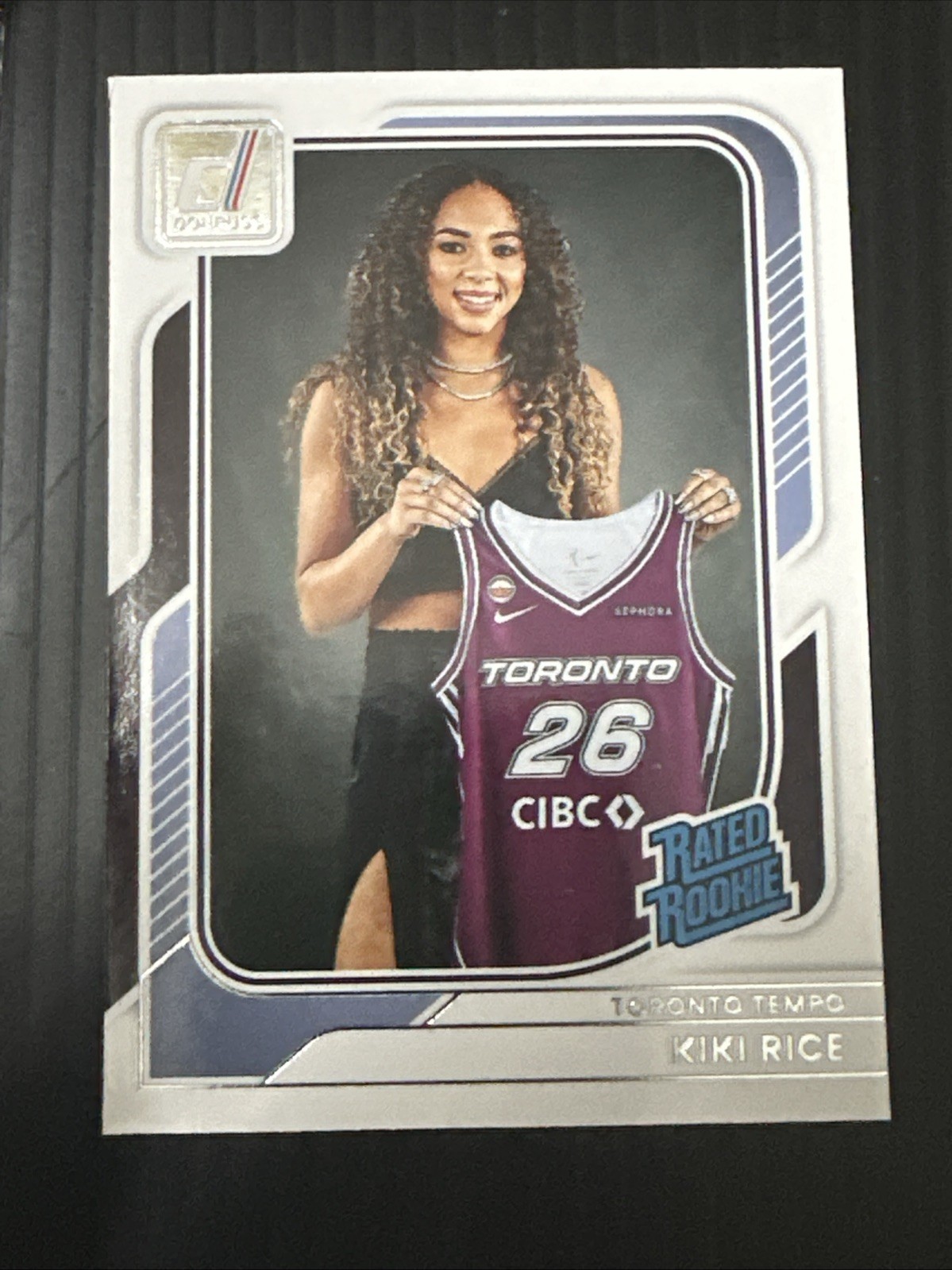 Kiki Rice 2026 Panini Donruss Rated Rookie RC Toronto Tempo UCLA Rookie 🔥