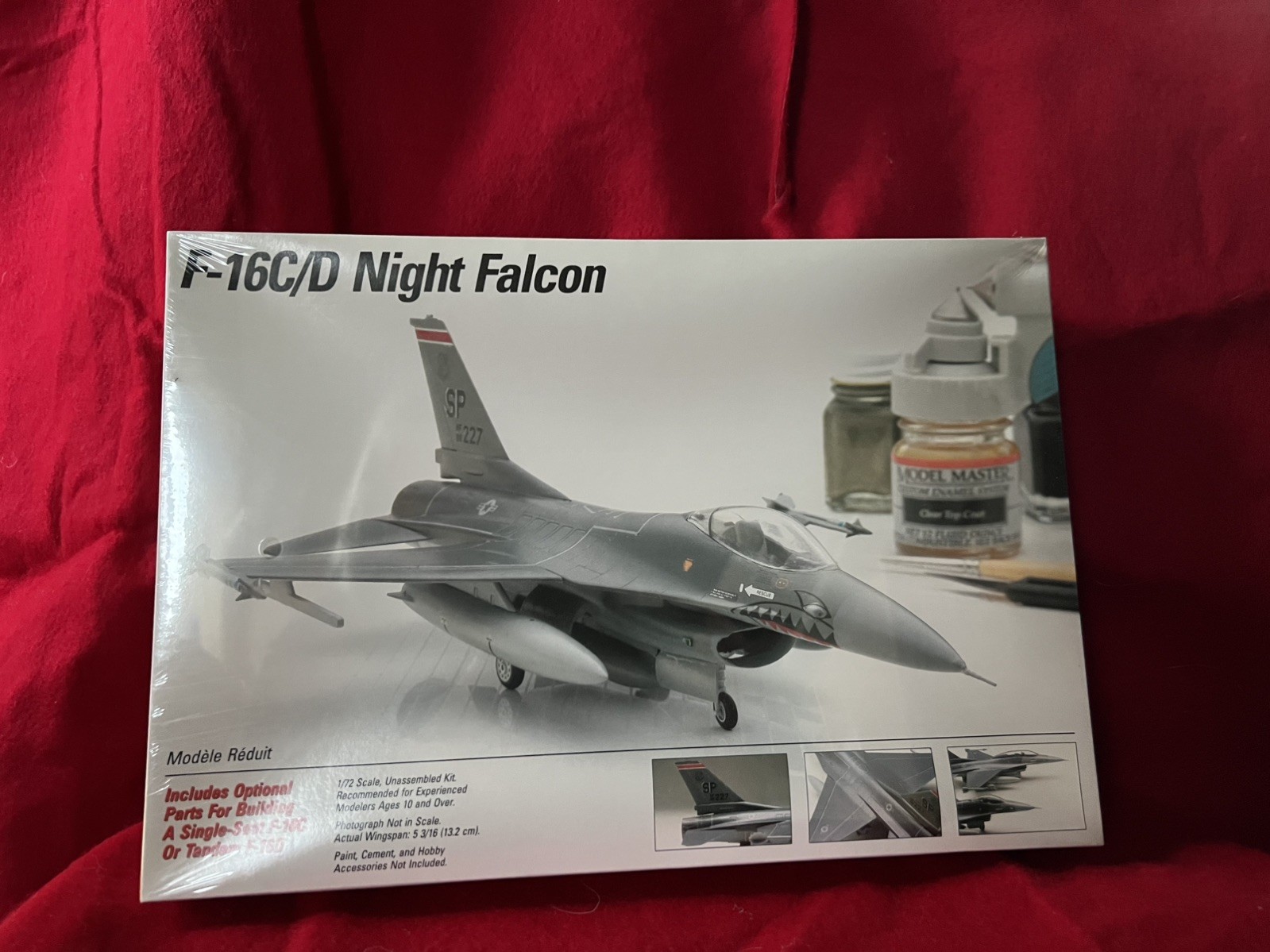 Testors/Italeri 1:72 F-16C/D Night Falcon 650 NIB