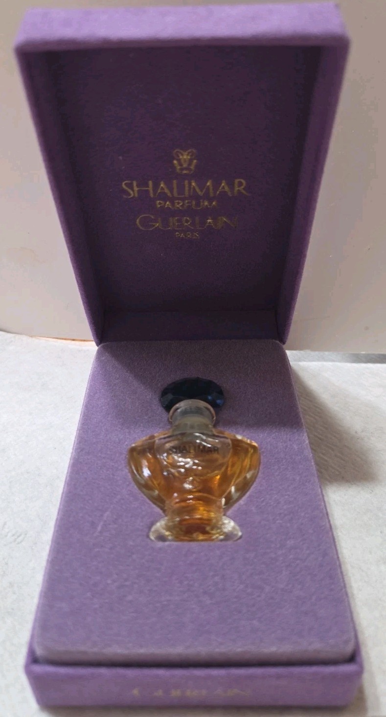 Vintage Original Guerlain Shalimar Miniture PURE Parfum, 2ML BNIB, Rare, VHTF