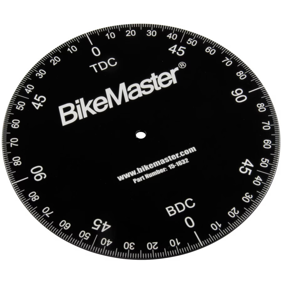 BikeMaster Aluminum Timing Degree Wheel 37-002