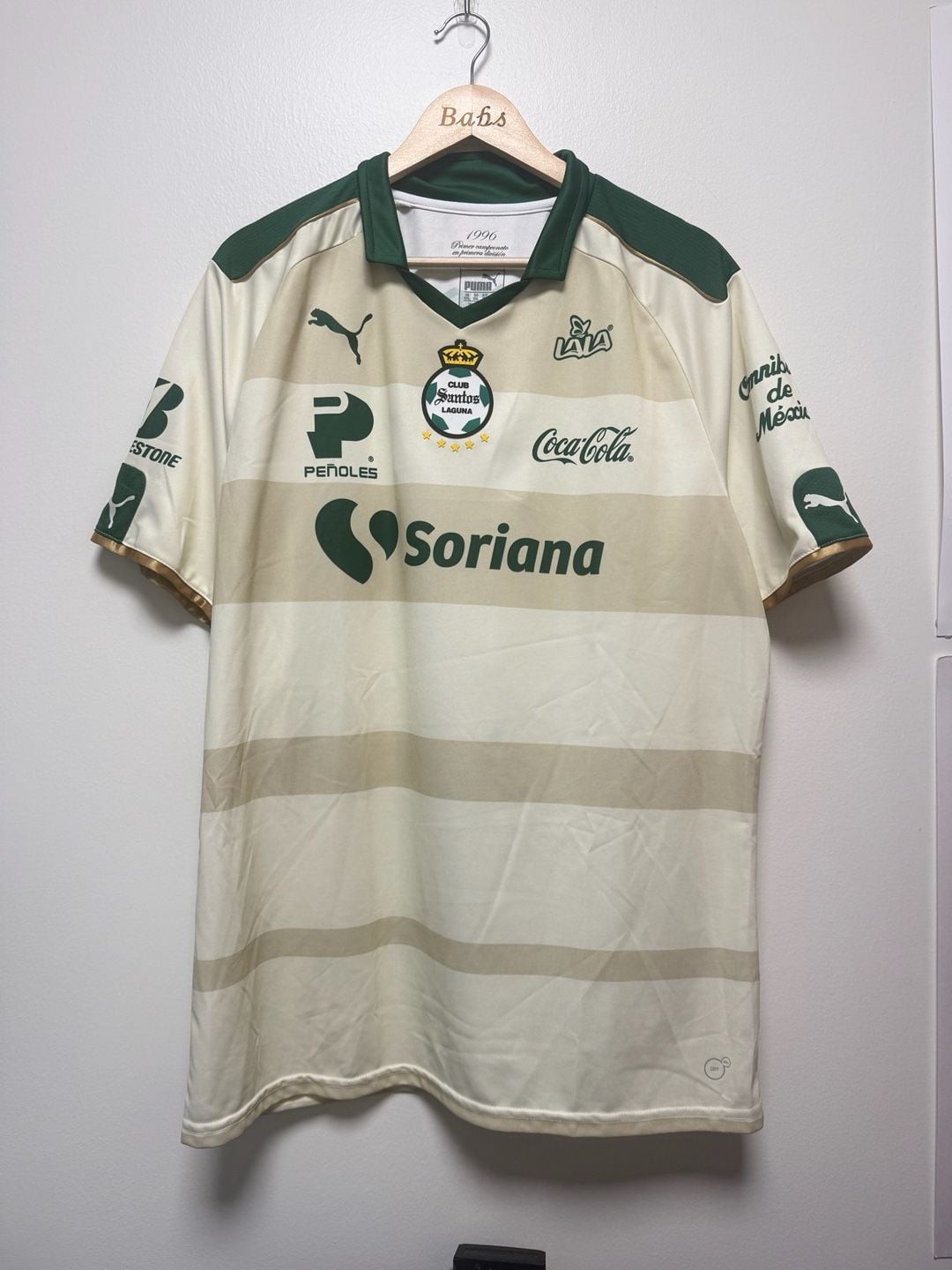 Puma Club Santos Laguna Jersey Size XXL 1996 Commemorative Shively 69