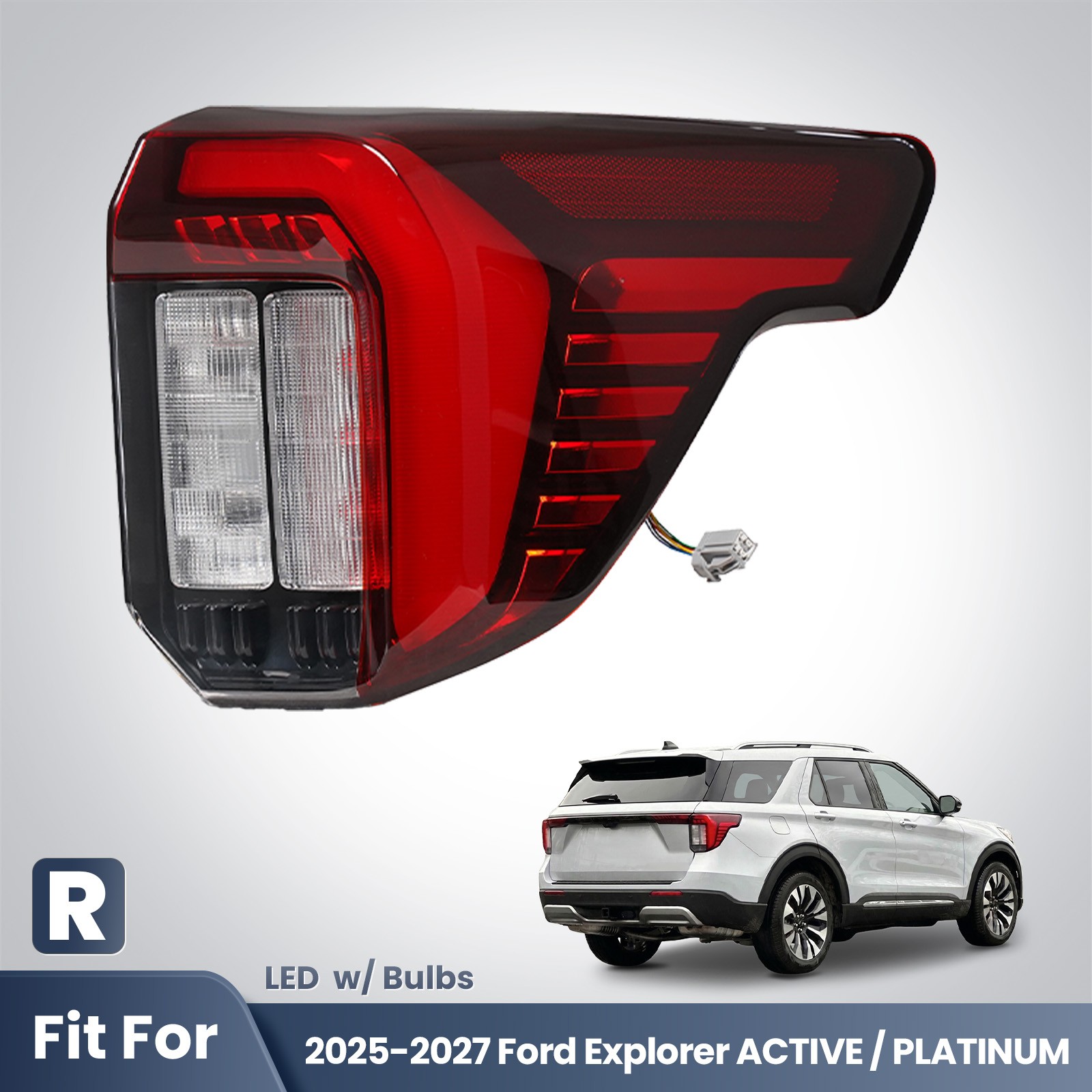 For 2025-2027 Ford Explorer LED Tail Light Right Passenger Side RB5Z13404A