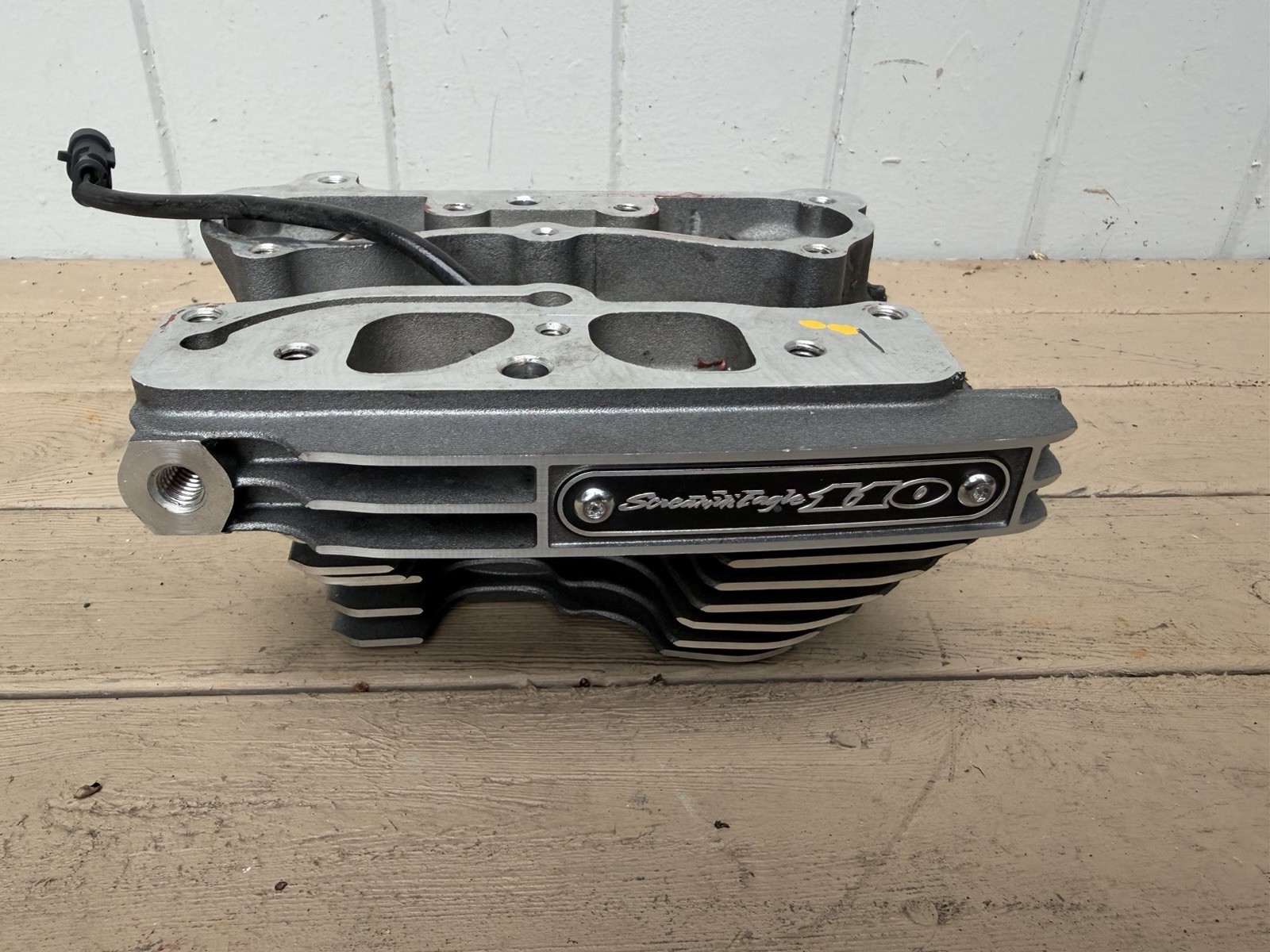 Vtg Screamin Eagle 110 Harley Softail Dyna Cylinder Head Parts 17248 07b 860